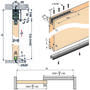 E-Space beslagset voor 1 houten deur, compleet