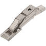 CLIP top 110° CRISTALLO glasdeurscharnier zonder veer