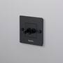 1G Double Toggle Switch/Black