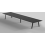 De Meet vergader tafel voor een blad van 4000mm lang,