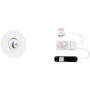 3x Monza rond wit DTW 3000K-2200K + 3x verleng+ Mini Jolly