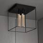 Caged Ceiling 4.0 - Black Marble/Buster Bulb Tube