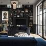 Caged Ceiling 4.0 - Black Marble/Buster Bulb Tube