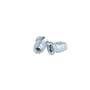 Rampabus staal met rand M6, lengte 15mm, kop 12mm