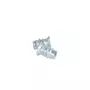 Rampabus staal met rand M6, lengte 15mm, kop 12mm