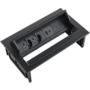 Power Desk In – 2x 230V + 1x USB A+C Charge