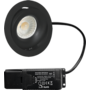 Cádiz kantelbare inbouw rond zwart + Triac driver