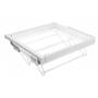 Schoenenrek, uittrekbaar,  700 mm SOFT-CLOSE, Wit