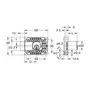 Oplegslot cilinder glans messing BN 0101 cilinderlengte 23mm