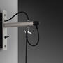 Hooked Wall Small Stone/Steel