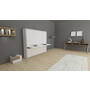 Opklapbed horizontaal CLICK O TOP met bureau, 182x202cm