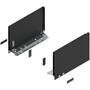 Legrabox ladezijde C 270mm, carbon zwart, hoogte 177mm