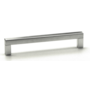 Greep 160x12mm aluminium geborsteld, buitenmaat 172mm