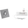 5x Monza vierkant Alu DTW 3000K-2200K+5x verl+ZigBee