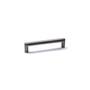 Greep NORMA 12x492mm RVS zwart gelakt hartmaat 480mm