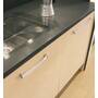 Greep SMOOTH glans chroom 200x30x28mm, hartmaat 192mm