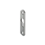 Ledikantplaatje 42mm  ijzer breedte 16mm afgerond VE 200 st