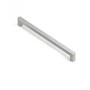 Greep ALUSTYLE geanodiseerd aluminium 174x14x35mm, hoh 160mm