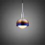 Forked Pendant/Steel/Medium Burnt Steel Shade/Medium O