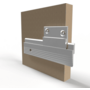 Paneelprofiel aluminium MF375 lengte 1250mm, diepte 6.35mm