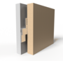 Paneelprofiel aluminium MF375 lengte 1250mm, diepte 6.35mm