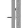 Paneelprofiel aluminium MF375 lengte 1250mm, diepte 6.35mm