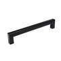 Greep 15x640mm mat zwart, buitenmaat 655mm