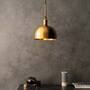 Forked Shade/Medium/Brass