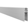 Miniroller slofrail voor glas 5mm, lengte 2500mm