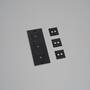 3G Wall Plate/Vertical/Black