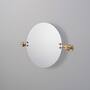 Mirror/Small 400Mm/15.7 Inches/Cast /Brass