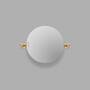 Mirror/Small 400Mm/15.7 Inches/Cast /Brass