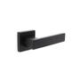Deurkruk Amsterdam op vierkante massieve rozet 53x53x10 mm