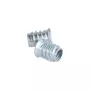 Rampabus staal met rand M10, lengte 20mm, kop 17mm