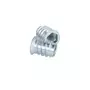 Rampabus staal met rand M10, lengte 20mm, kop 17mm