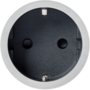 Rond 2.0 Socket F - t.less - brushed nickel - black cup