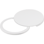 PIX oplegrand + deksel wit