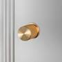 Door Knob Set/Cross/Brass