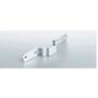 Frontstabilisator Dispensa zilver voor middenwand, 160mm