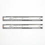 Ladegeleider RVS, lengte 400mm, SOFT CLOSE