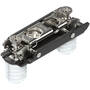 Montageplaat, recht Onyx zwart EXPANDO 10mm