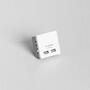 Double USB White