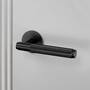 Fixed Door Handle/Single-Sided/Cross/Black
