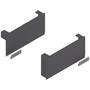 AVENTOS HK top SET afdekkappen L + R Diepgrijs