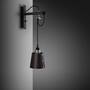 Hooked Wall Small Graphite/Steel