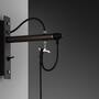 Hooked Wall Small Graphite/Steel