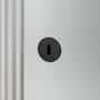 Escutcheon Plate/Traditional Profile/Welders Black
