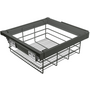 Garderobemand 900 mmSOFT-CLOSE, antraciet chroom