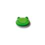 Knop nylon GROENE KIKKER SMILE-vorm 51x35mm