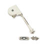 Klepschaar wit voor kleine kleppen, soft close